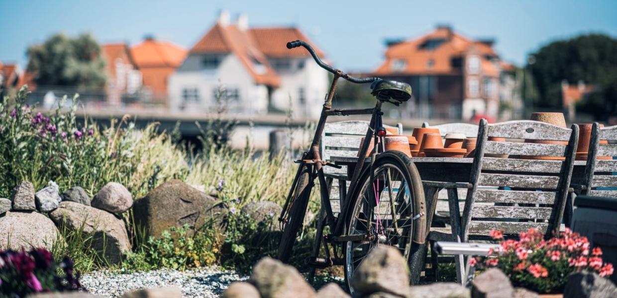 Cykel ved Kerteminde